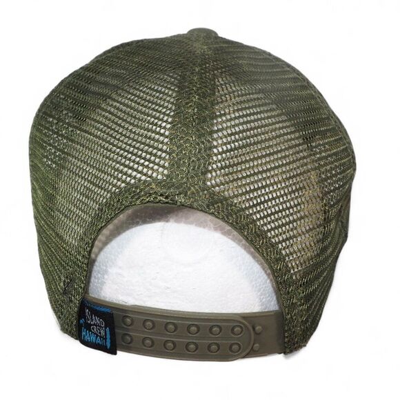 Island Crew Maui Hawaii Whale Watch Trucker Style Snapback Hat - Picture 3 of 9